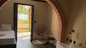 Standard Room, Beach View | Iron/ironing board (on request), WiFi (free), bed sheets - Marina Eco Hotel Praia da Fazenda  (Saubara)