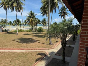 Blick von der Unterkunft