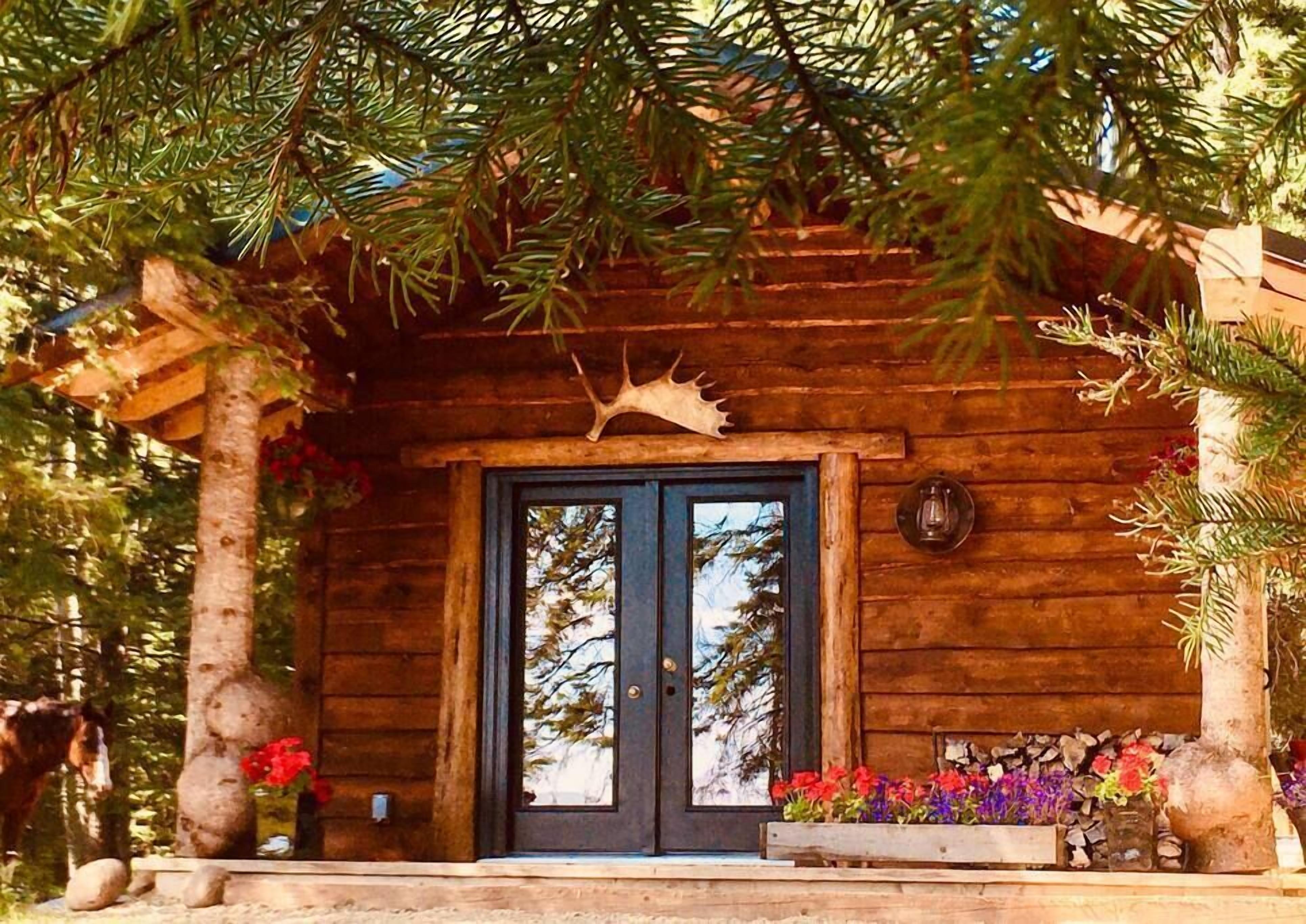 Check out our second great listing on the farm. The Private Romantic Spruce Haven Cabin