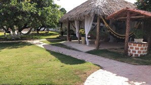 Terrace/patio - Pousada Girassol (Santo Amaro do Maranhão)