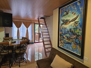Living area - Cool Waters Jungle Villas (Bahía Ballena)