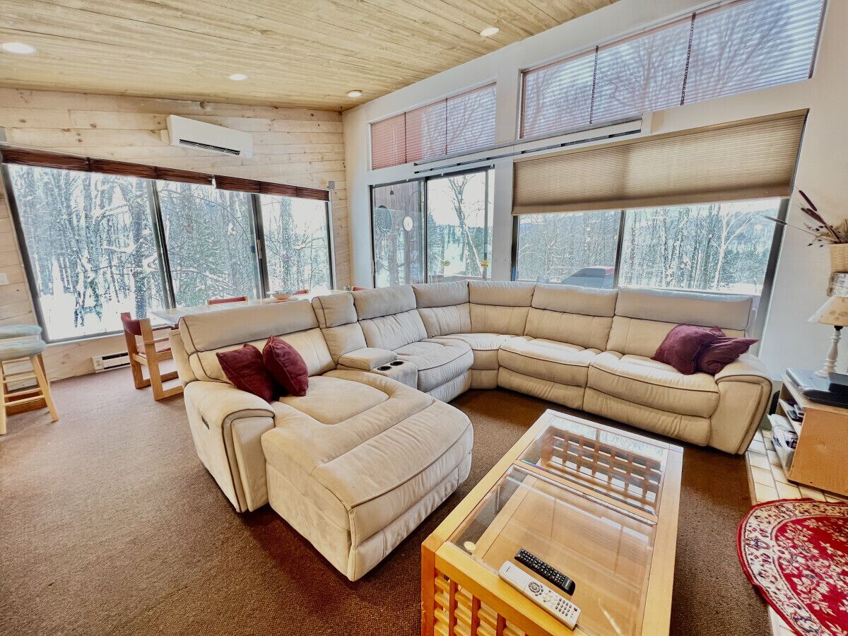 TV connectée, cheminée