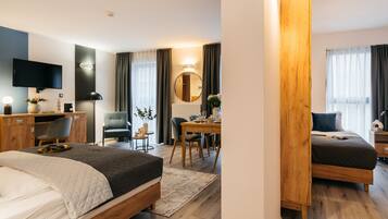 1 bilik tidur, dihias secara berasingan