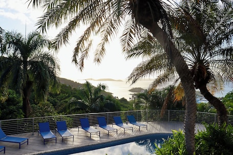 Outdoor pool. Panoramic Views! Grand Upper Villa w/ Huge Patio, Starlink & Pool - Mandavilla