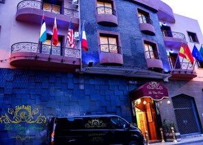 Façade de l’hébergement