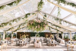 Espace banquet en plein air