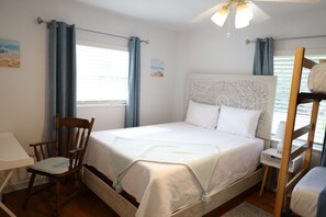 3 soverom, skrivebord, strykejern/-brett og wi-fi