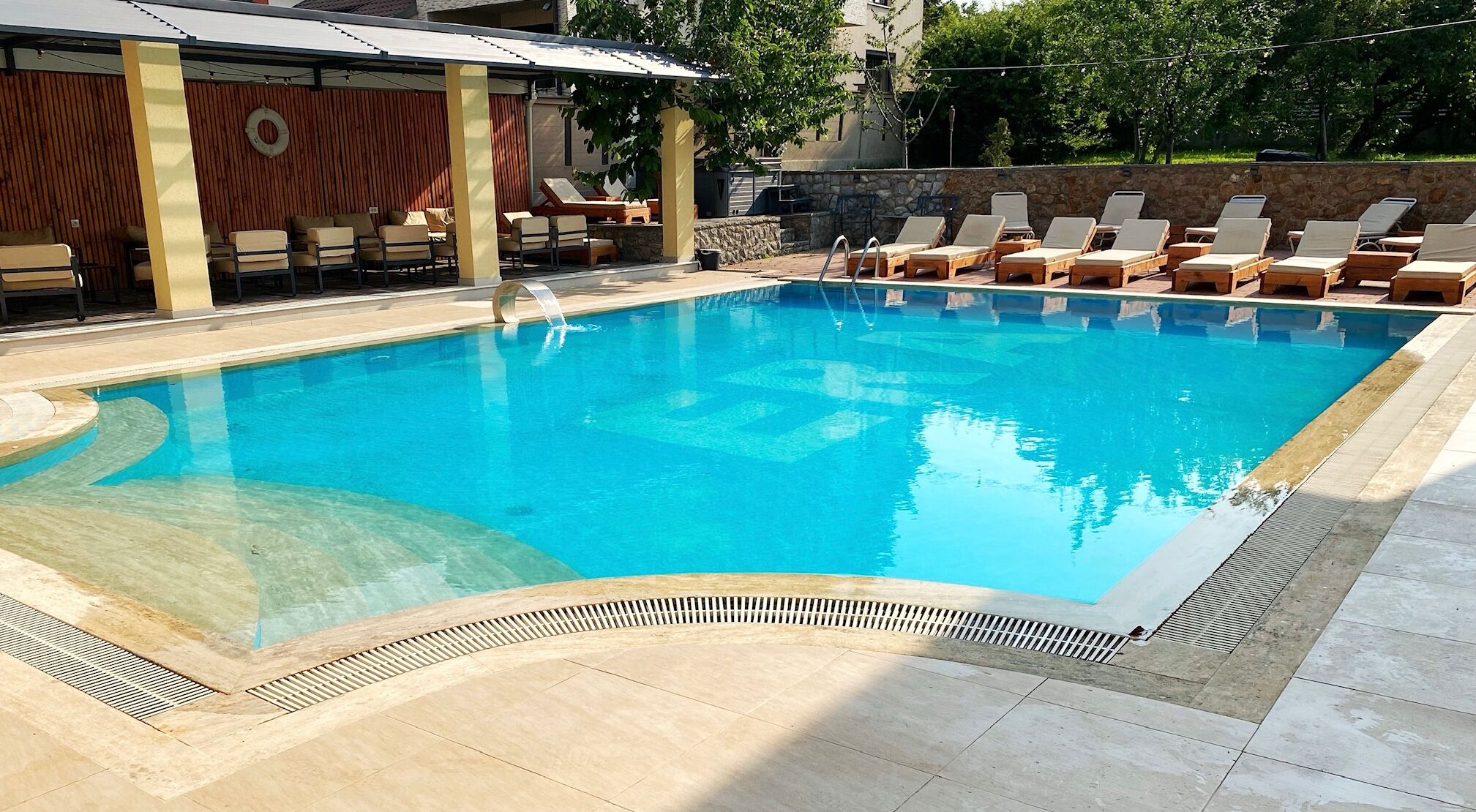 Seasonal outdoor pool