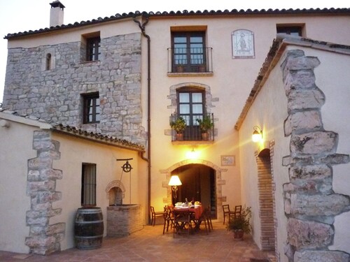Mansion in La Llacuna with Pool & Mountain Views