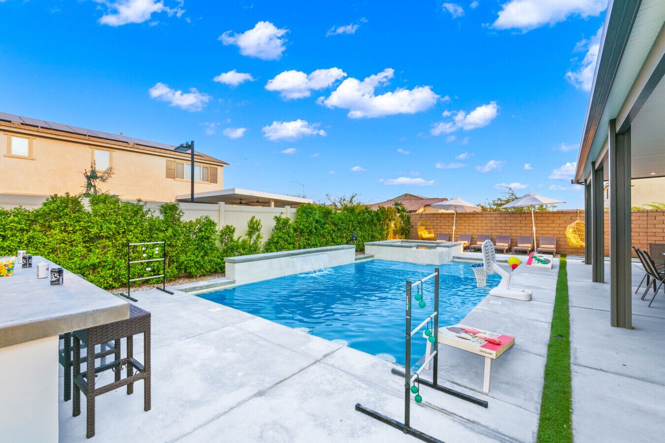 Außenpool, beheizter Pool