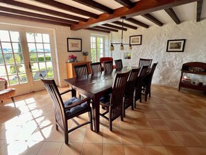 Dining - Holiday Home in Lusignac with Private Pool (Lusignac)