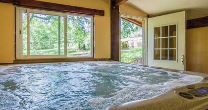 Herrenhaus in Bourgnac mit Garten