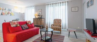 Apartment 'Appartement Face Mer - 50m Plage' with Sea View