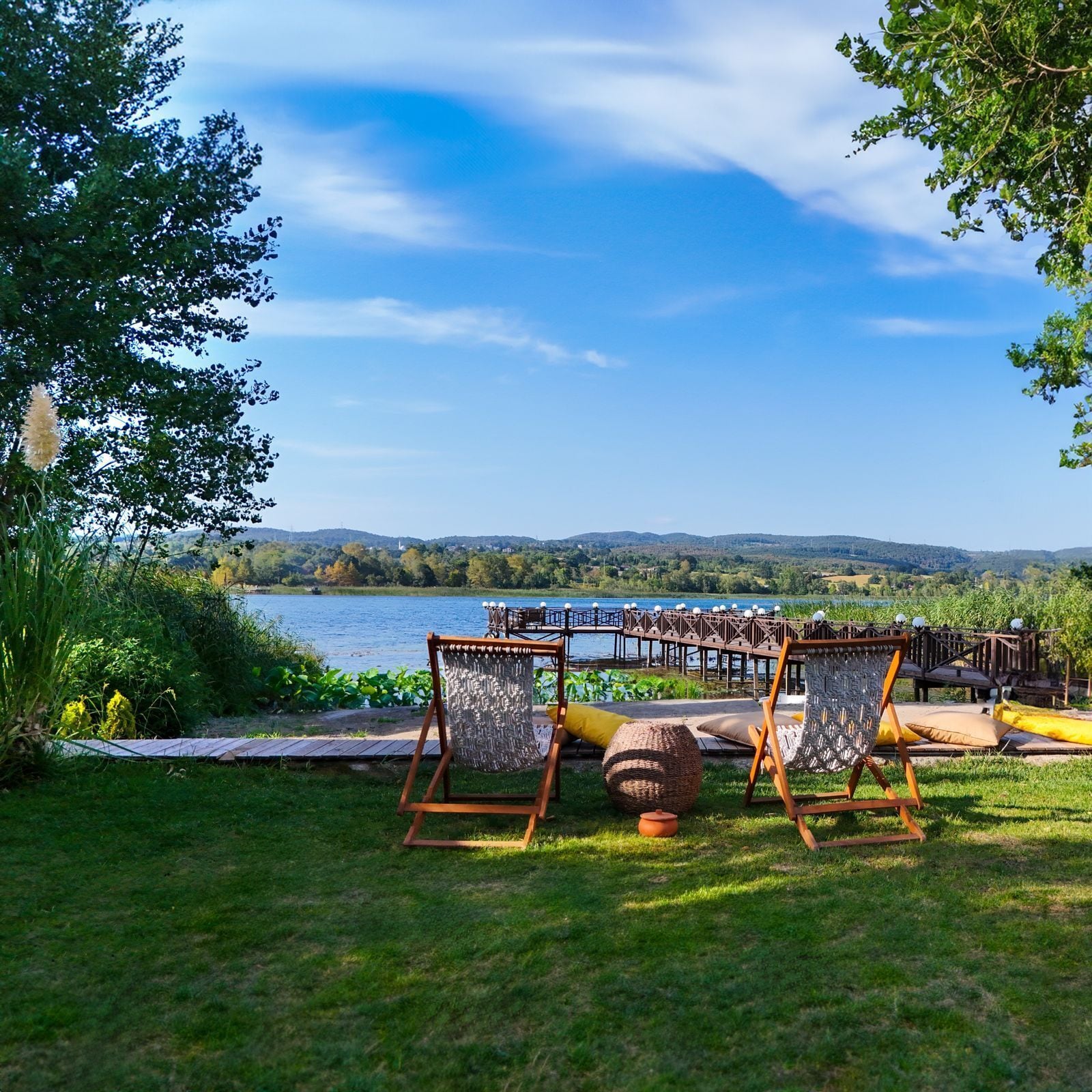 Área de bodas al aire libre
