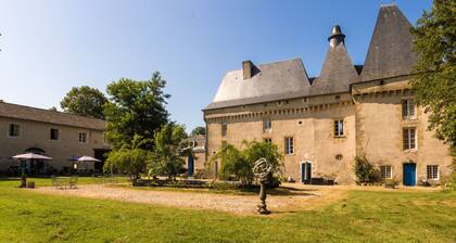 Castle in Chaleix with Pool and Views