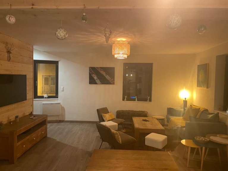 Appartement "Chez Nous Piste Noire" Avec Vue Sur Les Montagnes, Balcon Et Wi-fi - Briançon