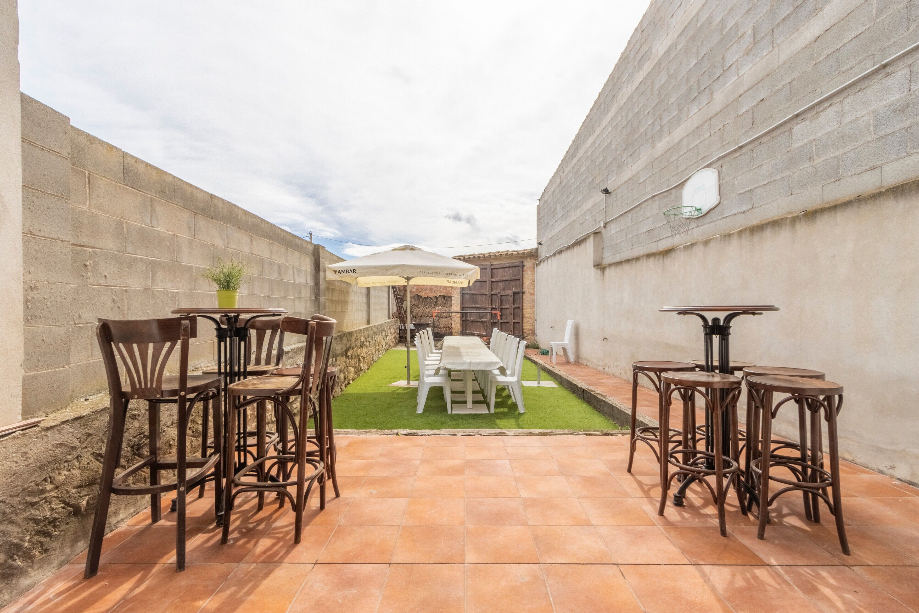 Udendørs spisemuligheder