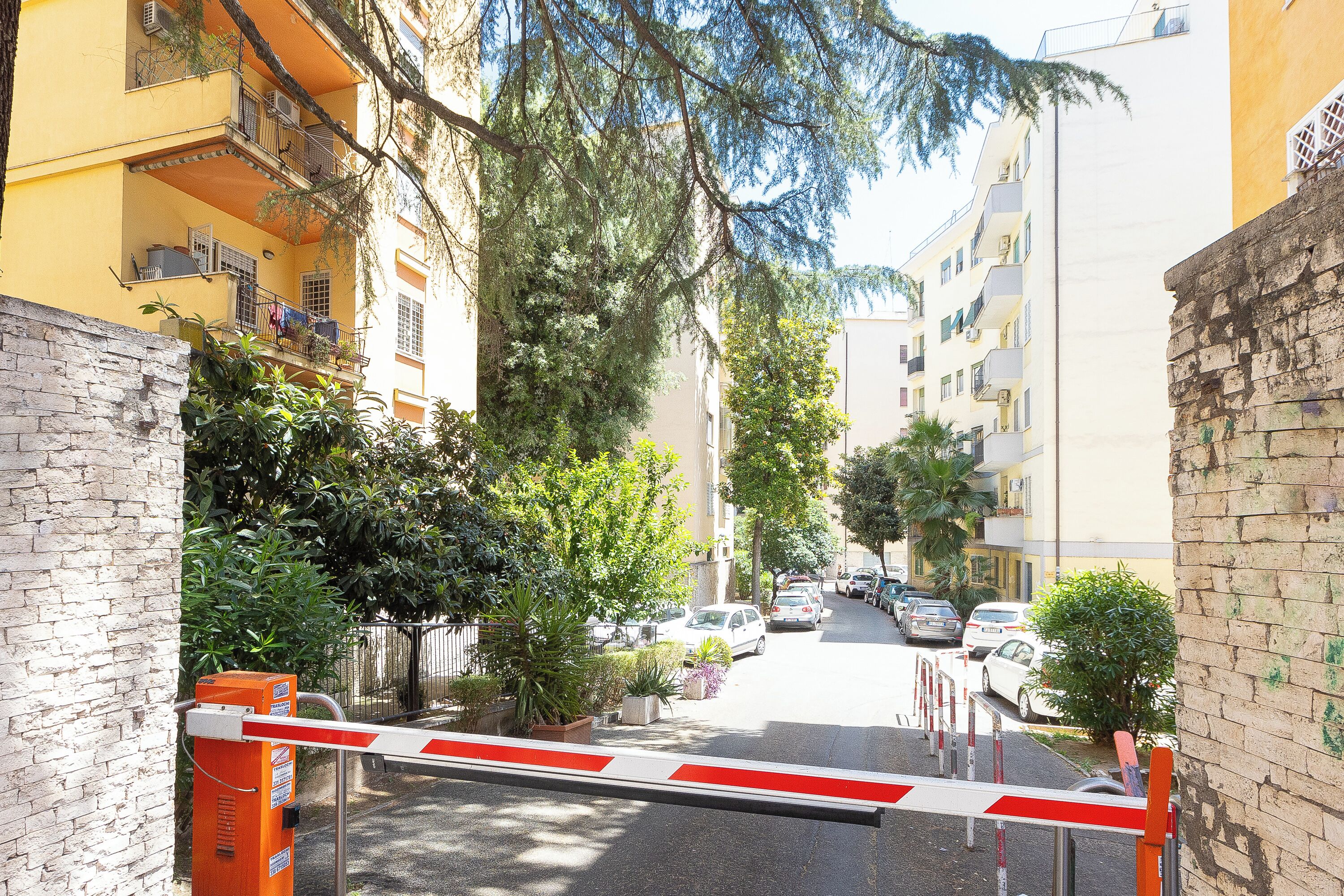 Enceinte de l’hébergement