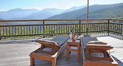 Villa in Ayguatébia-Talau with Garden & BBQ