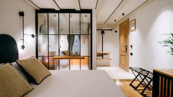 Habitación básica doble | Sábanas de algodón egipcio y ropa de cama de alta calidad