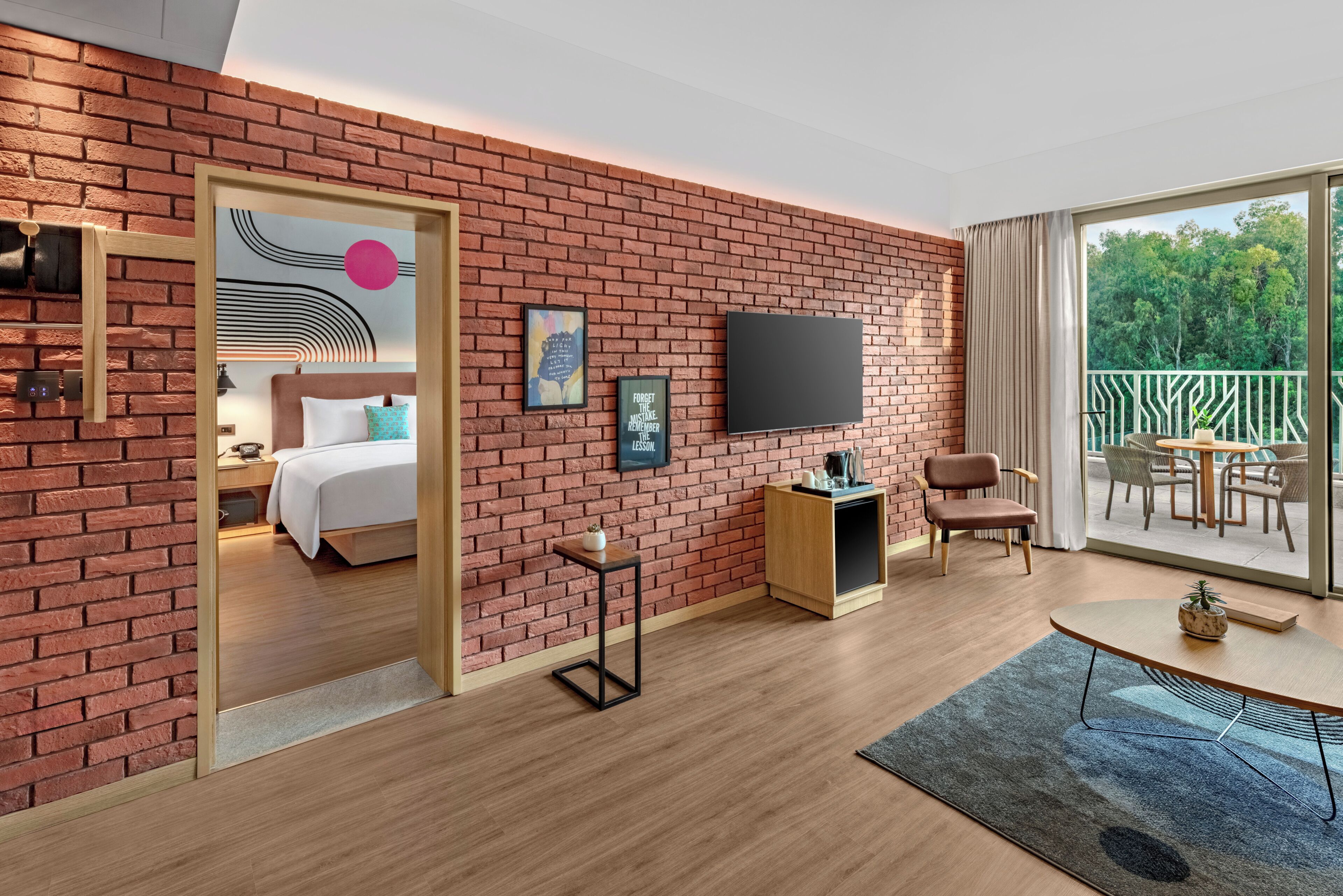 Premium bedding, memory-foam beds, minibar, in-room safe