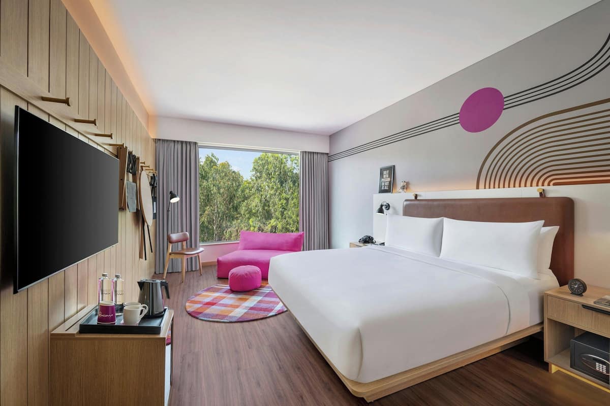 Biancheria da letto di alta qualità, minibar, una cassaforte in camera