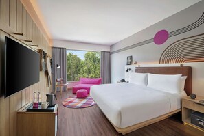 高級寢具、迷你吧、房內夾萬、獨特設計