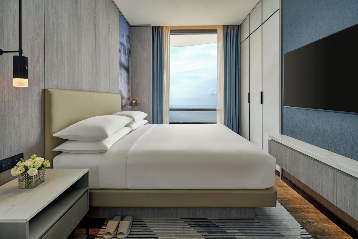 1 Schlafzimmer, hochwertige Bettwaren, Pillowtop-Betten, Zimmersafe