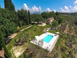 Pool - Holiday Home in Sabina with Saltwater Pool (Selci)