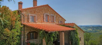 Feriehus i Paciano ved Trasimeno-sjøen