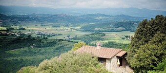 Farmhouse in Paciano with Pool & Scenic Views