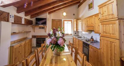 Apartment with Fireplace