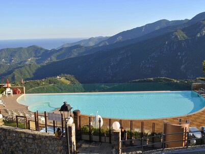 Air-conditioned with a pool,spa and fitness centre