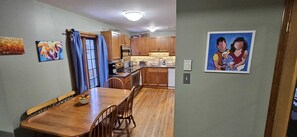 Dining - Cozy, family-sized home close to hospital  (Moncton)