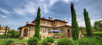Casa en Toscana con piscina y olivos