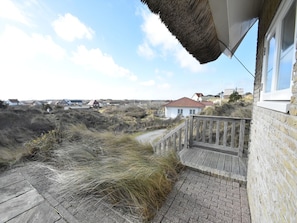 Terrace/patio - Villa in Midsland near the Sea (Midsland Terschelling)