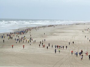 Tæt på stranden