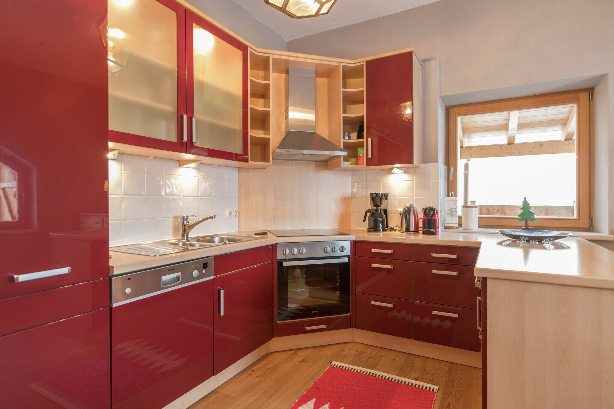 Kühlschrank, Ofen, Herdplatte, Geschirrspüler