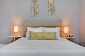 1 bedroom, travel crib, free WiFi