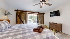 3 habitaciones, decoración personalizada y muebles diferentes