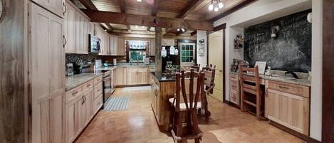 Cabin, Multiple Beds, Hot Tub, Mountain View | Private kitchen | Coffee/tea maker