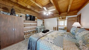 Cabin, Multiple Beds, Jetted Tub | 3 bedrooms, individually decorated, individually furnished, free WiFi - Dogwood Acre (Sevierville)