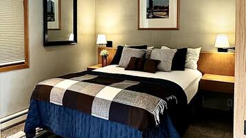 1 bedroom, internet, bed sheets