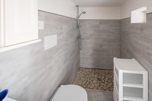 Shower, hair dryer, bidet