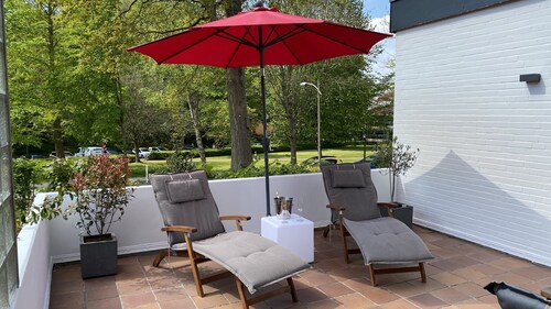 Holiday Home 'Ferienwohnung Strandgut' with Private Terrace and Wi-Fi