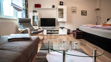 1 Schlafzimmer, Bügeleisen/Bügelbrett, kostenloses WLAN, Bettwäsche