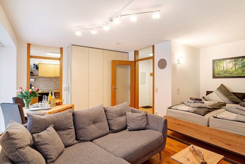 Einzimmerapartment 'Schwarzwaldnestle' mit Bergblick, WLAN und Klimaanlage