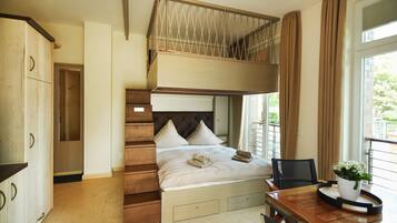 1 Schlafzimmer, Bügeleisen/Bügelbrett, kostenloses WLAN, Bettwäsche