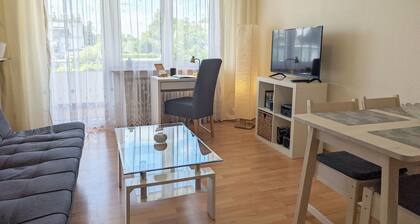 Holiday Apartment 'Haus Abendsonne Upper Floor Small' with Shared Terrace, Balcony and Wi-Fi