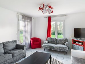 Chimenea, mesa de ping pong